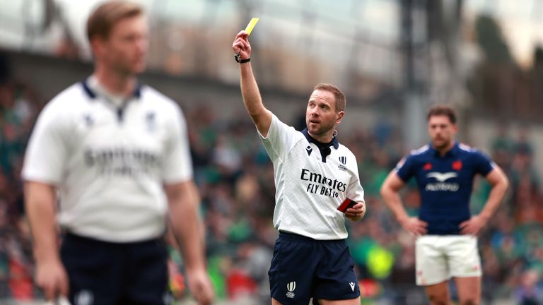 Referee Angus Gardner showed Ireland two yellows: one in either half to McCarthy and Calvin Nash